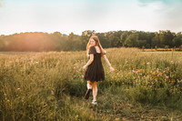 smith senior wildflowers 2025 by monica carlson photography