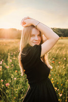 smith senior wildflowers 2025 by monica carlson photography