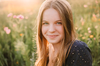smith senior wildflowers 2025 by monica carlson photography