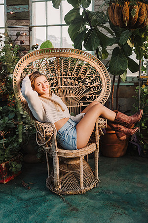 kailey senior 2025 by monica carlson photography