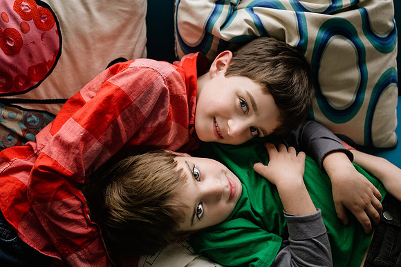 sweet brother - monica carlson photography - newborn family life
