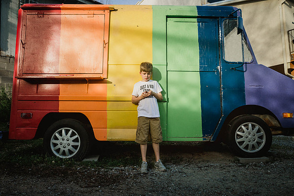rainbow truck image by monica carlson posted on the Click Pro Da