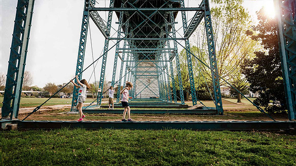 walnut street walking bridge image by monica carlson posted on t
