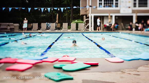 swim team by the pool by monica carlson posted on the Click Pro