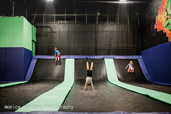 trampoline park by monica carlson posted on the Click Pro Daily