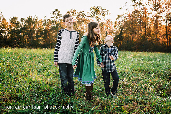 Edgington family session by monica carlson photography