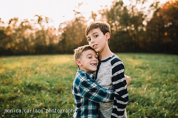 Edgington family session by monica carlson photography