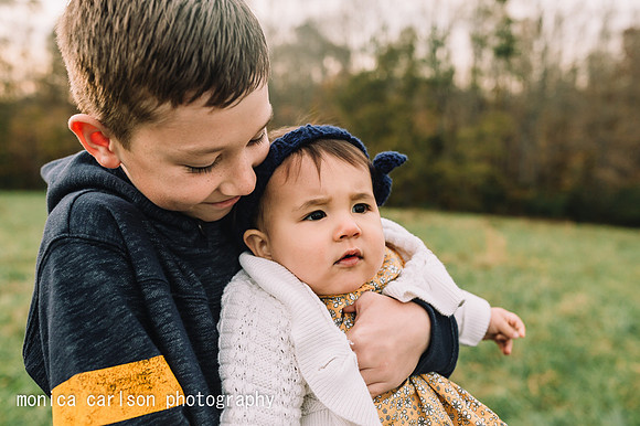 cleary family session by monica carlson photography