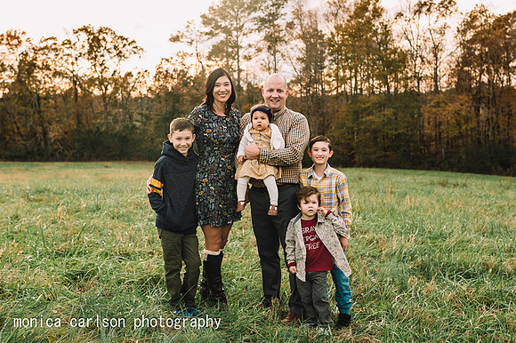 cleary family session by monica carlson photography