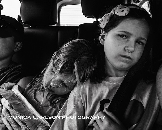 two sisters feeling sick in the back of a new york city taxi