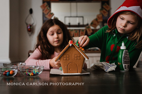 gingerbread house making monica carlson posted on the Click Pro