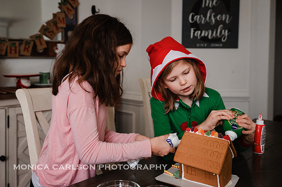 gingerbread house making monica carlson posted on the Click Pro