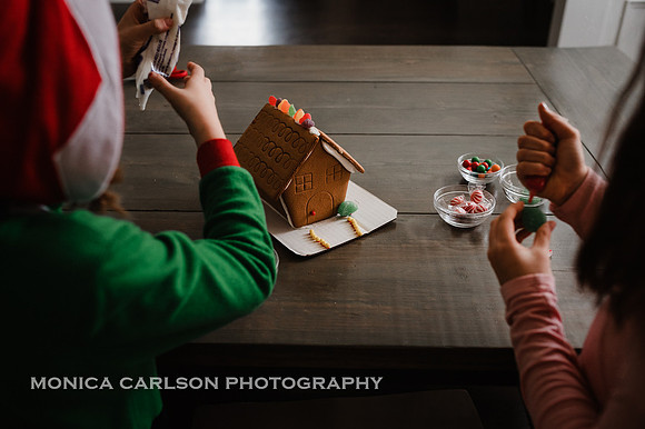 gingerbread house making monica carlson posted on the Click Pro