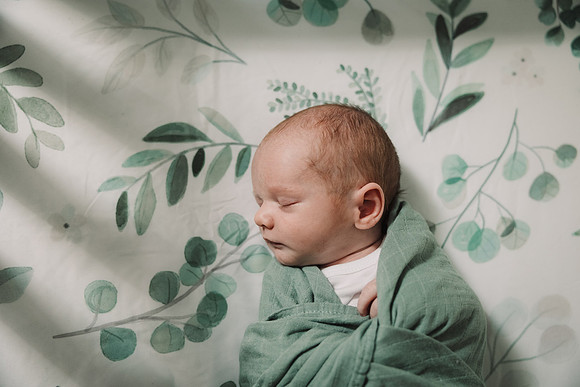 baby sleeping in their crib