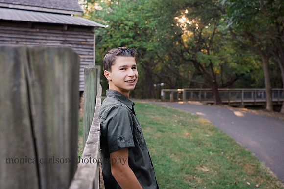 luca parker senior by monica carlson photography