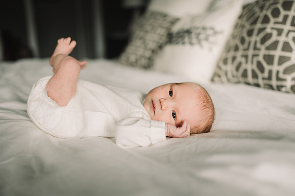 portrait of a newborn baby