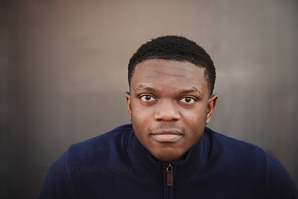 portrait of a african american teen