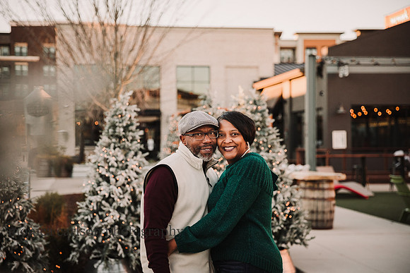 portrait of a happy couple taken by Monica Carlson Photography