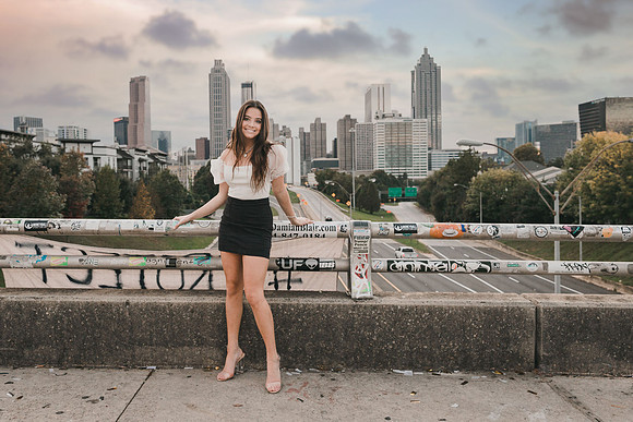 jackson street bridge seniors 2020 by monica carlson photography